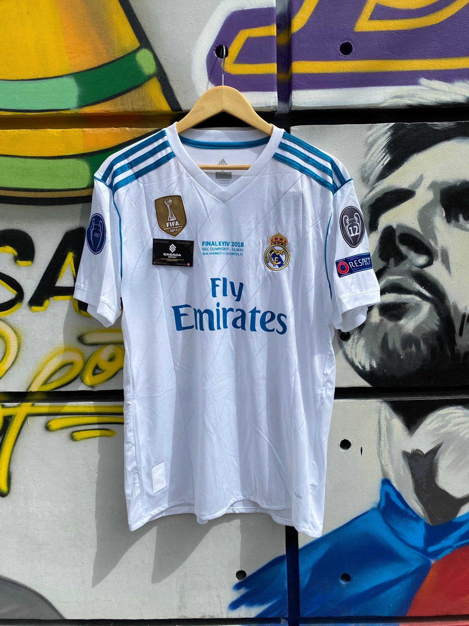 Real Madrid 18 - Manga Corta