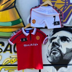 manchester united Retro - Manga Corta