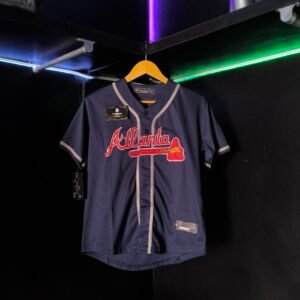 Jersey - Atlanta Braves Azul Marino ( MLB )