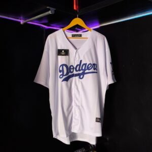 Jersey - Dodgers Blanca ( MLB )