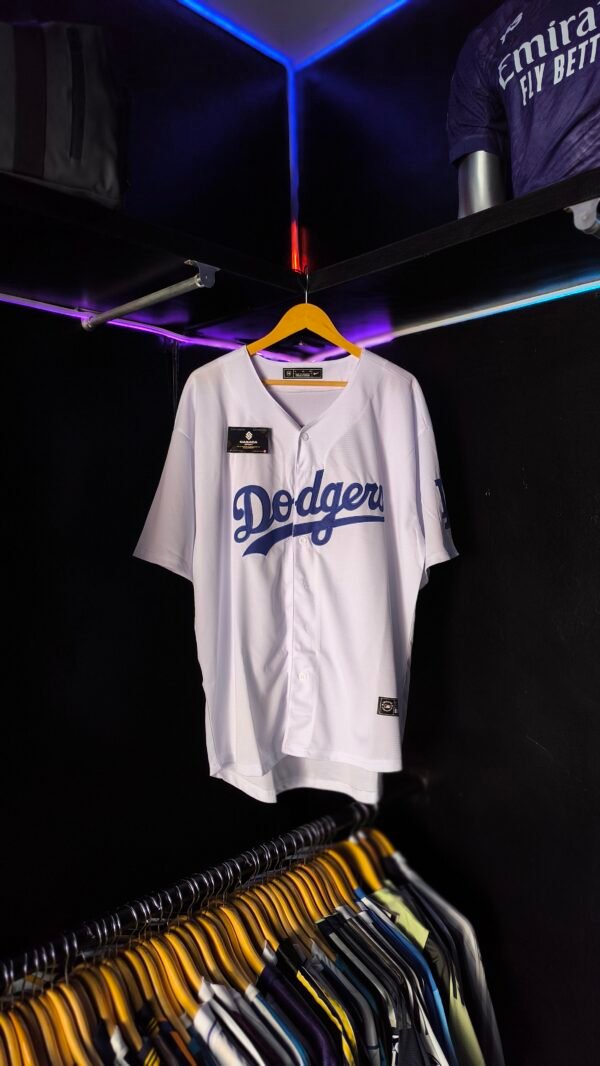 Jersey - Dodgers Blanca ( MLB )