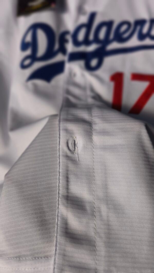 Jersey - Dodgers Blanca ( MLB ) - Imagen 3
