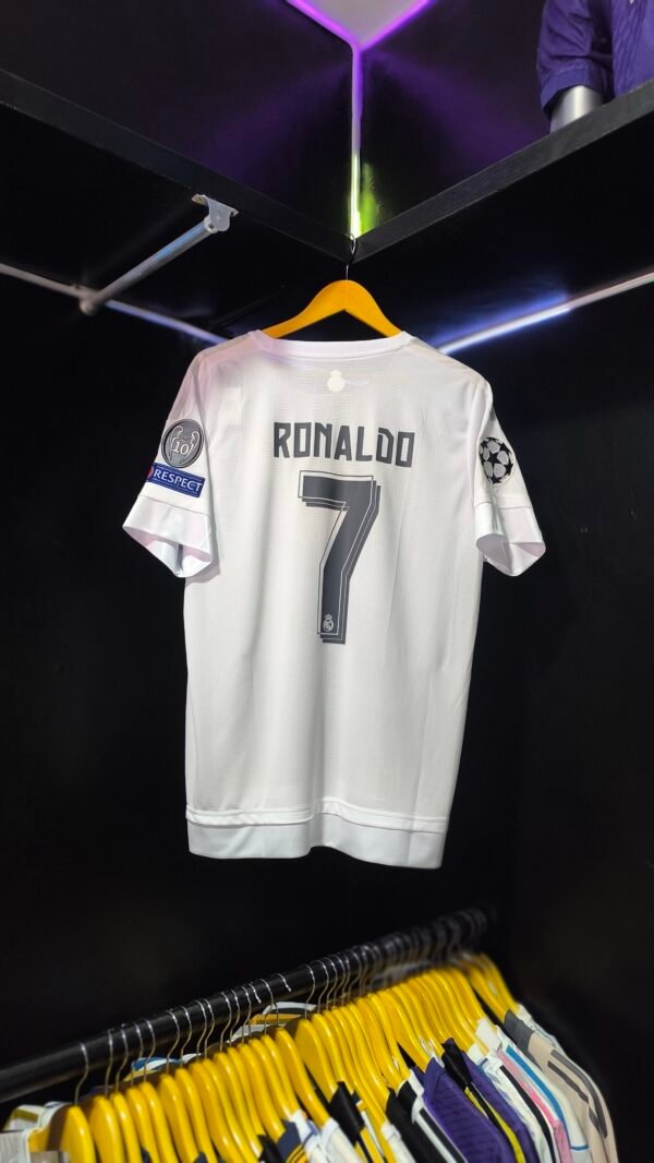 Real Madrid Retro Ronaldo - Manga Corta - Imagen 3