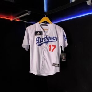 Jersey - Dodgers Blanca ( MLB )