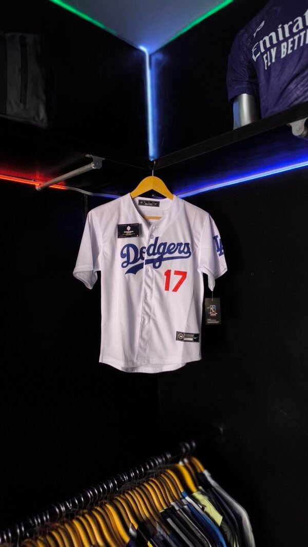 Jersey - Dodgers Blanca ( MLB )