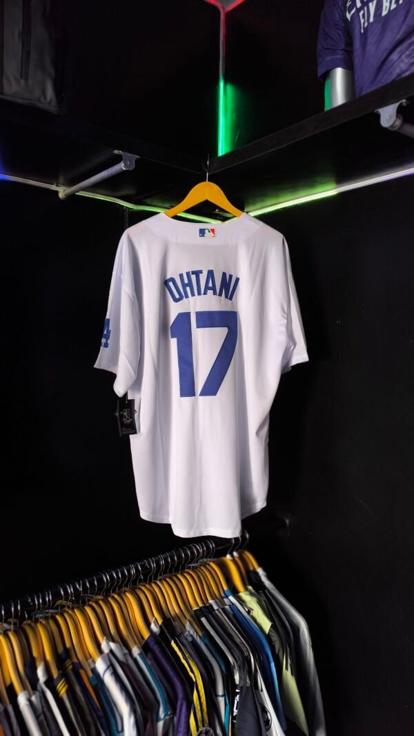 Jersey - Dodgers Blanca ( MLB ) - Imagen 4