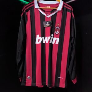 Milan Retro Ronaldinho Manga larga