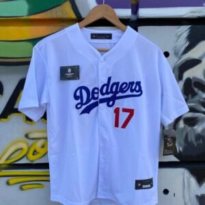 Jersey - Dodgers Blanca ( MLB )