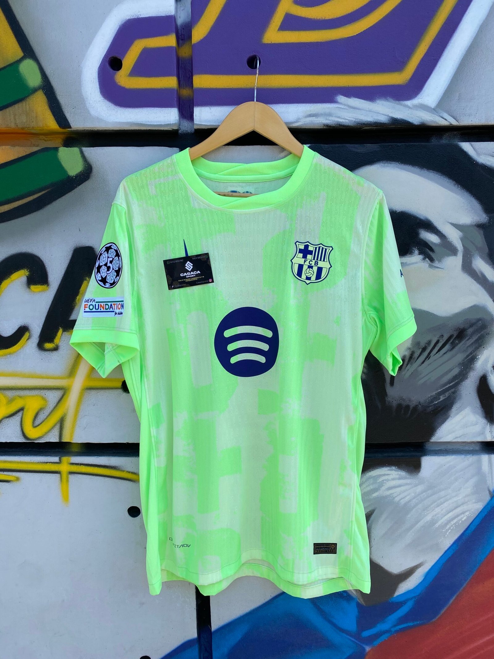 Barcelona SP Verde - Manga corta
