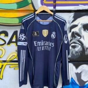 Real Madrid 25/26 Visitante - Manga Larga