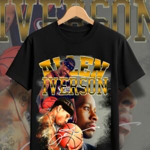 Franela - Allen iverson Negra