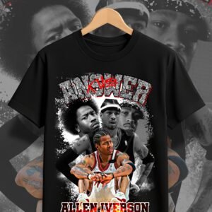 Franela - Allen Iverson 2 Negra