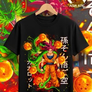 Franela - Goku Esferas Negra