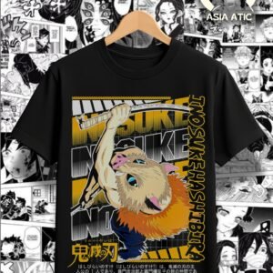 Franela - kimetsu Negra 6