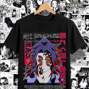 Franela - kimetsu Negra 7