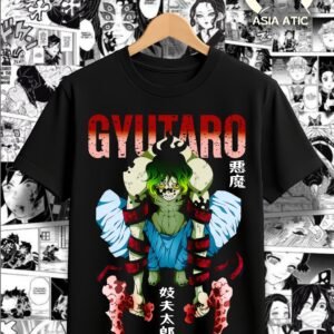 Franela - kimetsu Negra 10