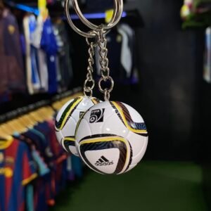 Llavero - Balón Amarillo y Blanco