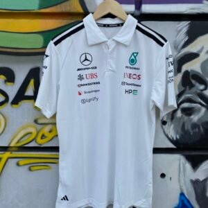 F1 Mercedes Polo Blanca - 2026
