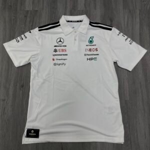 F1 Mercedes Polo Blanca - 2026