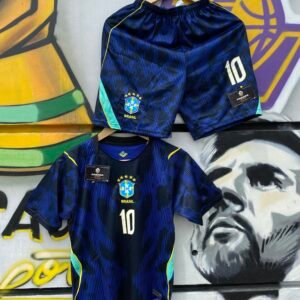 Brasil Visitante - Manga Corta (niños)