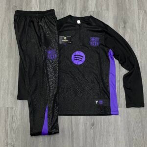 Kit de Entrenamiento – Barcelona Negro (niños)