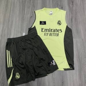 Real Madrid Kit Entrenamiento Sin Mangas